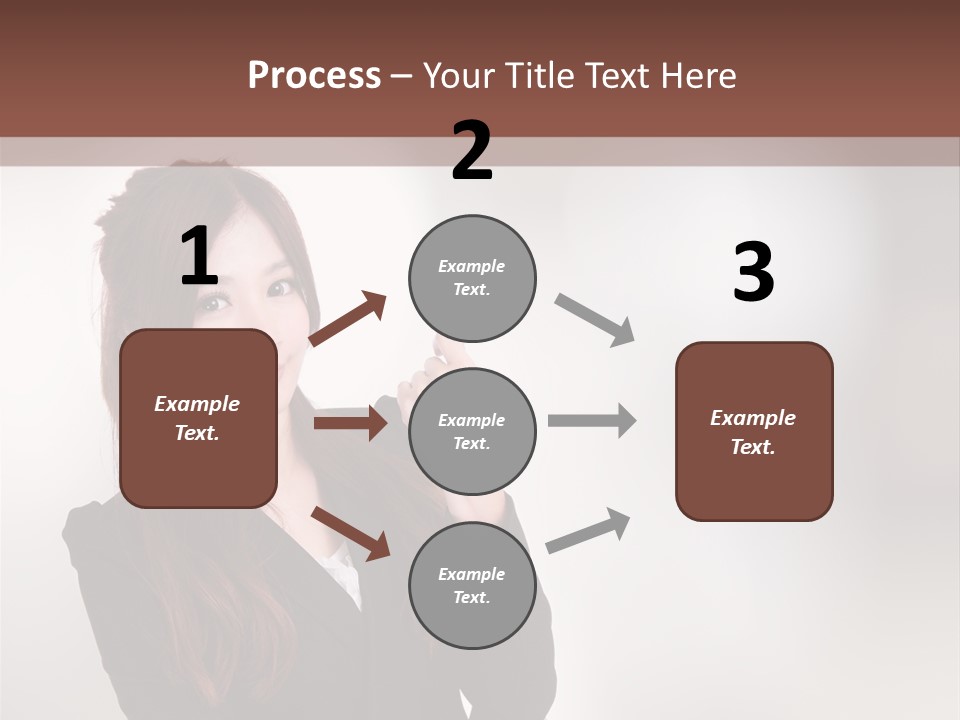 Japanese Manager Asia PowerPoint Template