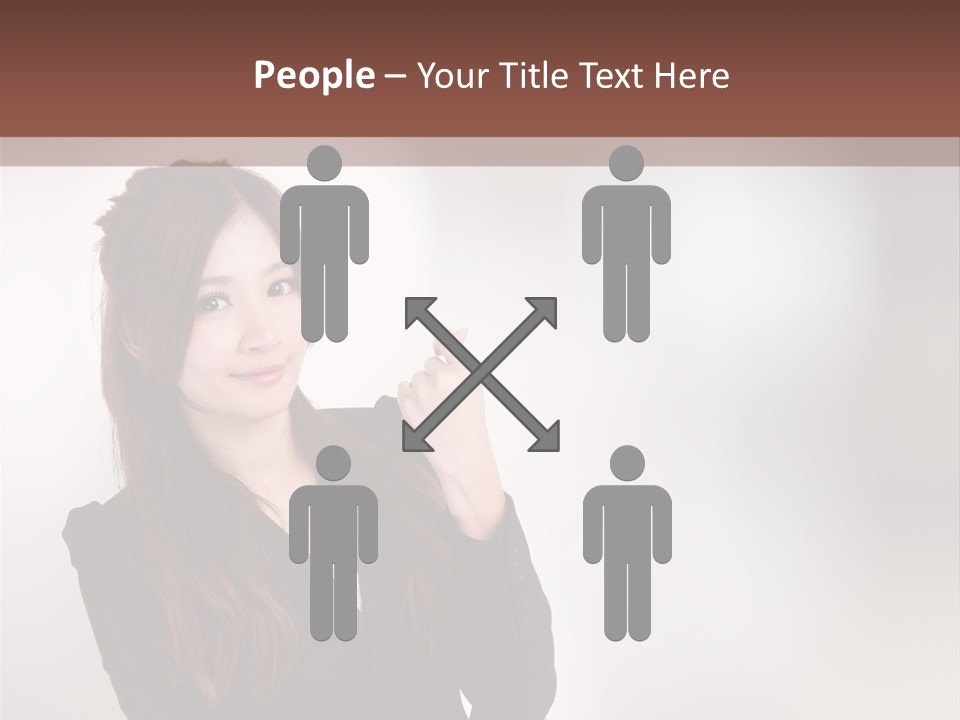 Japanese Manager Asia PowerPoint Template