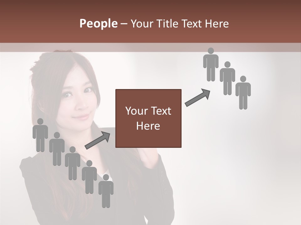 Japanese Manager Asia PowerPoint Template
