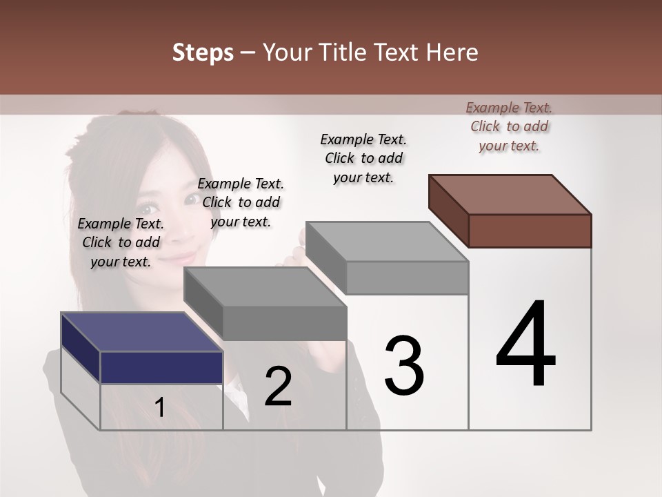 Japanese Manager Asia PowerPoint Template