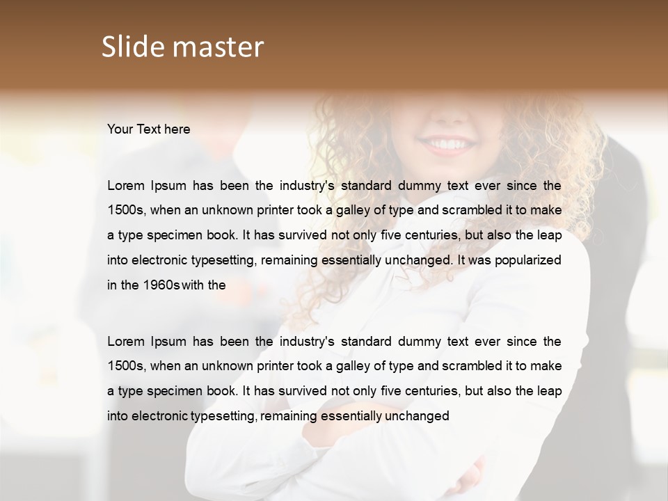 Executive Businessmen Job PowerPoint Template