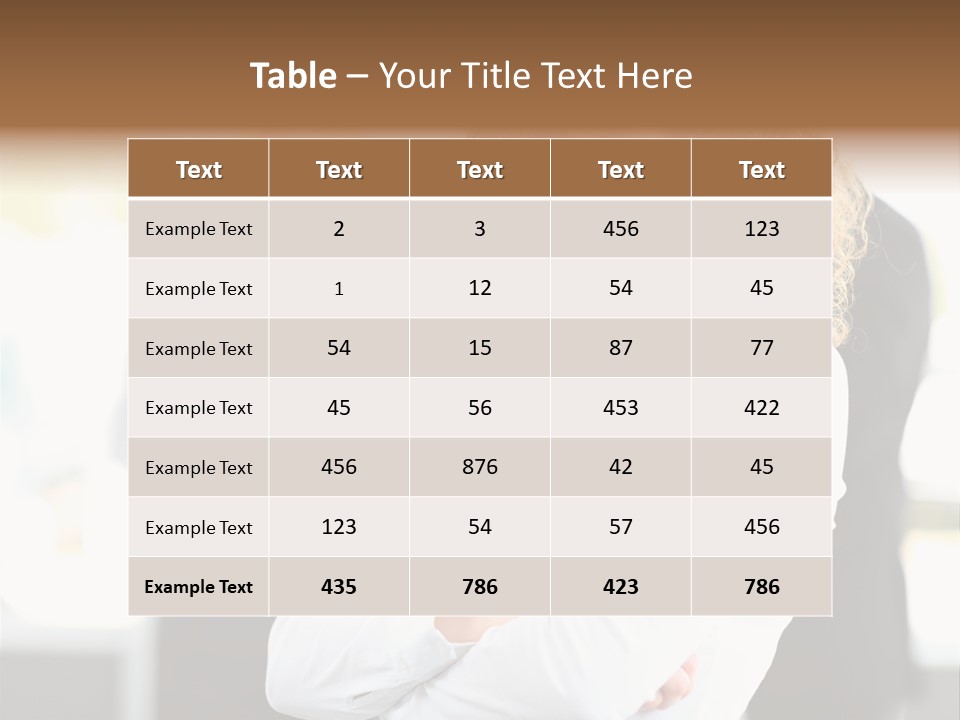 Executive Businessmen Job PowerPoint Template