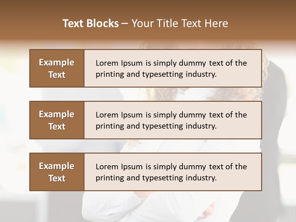 Executive Businessmen Job PowerPoint Template