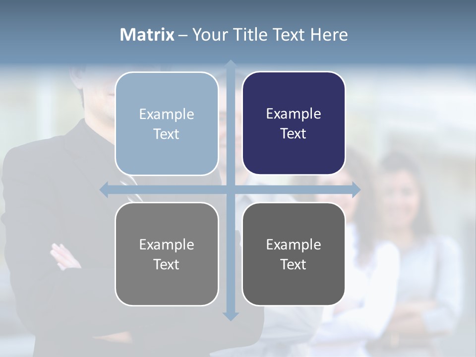 Satisfied Business Team Dedication PowerPoint Template