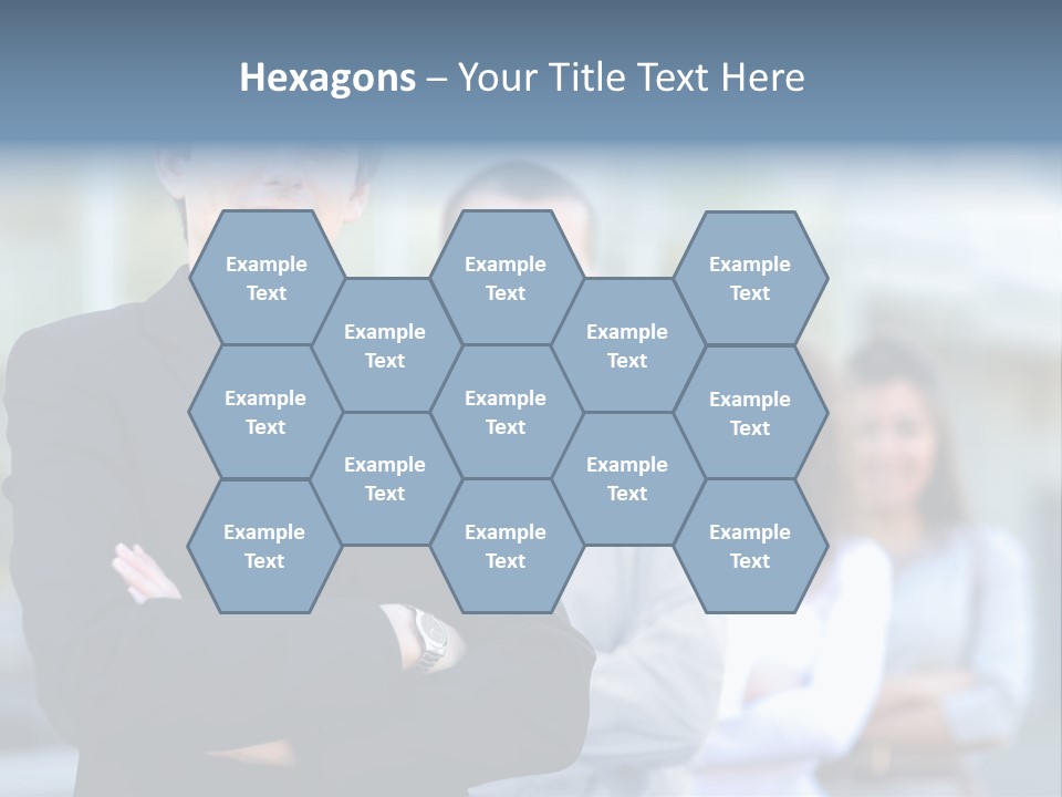 Satisfied Business Team Dedication PowerPoint Template