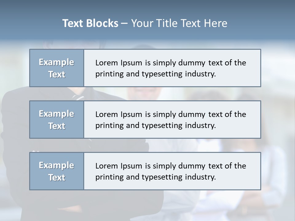 Satisfied Business Team Dedication PowerPoint Template