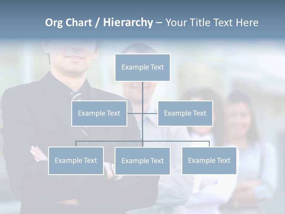 Satisfied Business Team Dedication PowerPoint Template