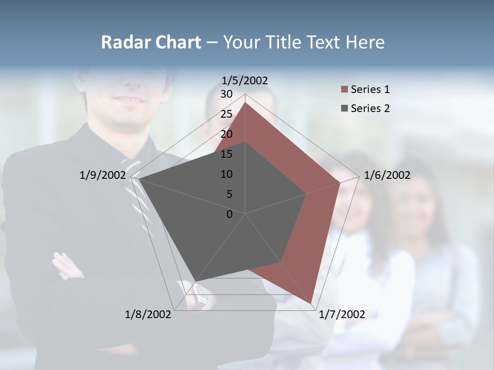 Satisfied Business Team Dedication PowerPoint Template