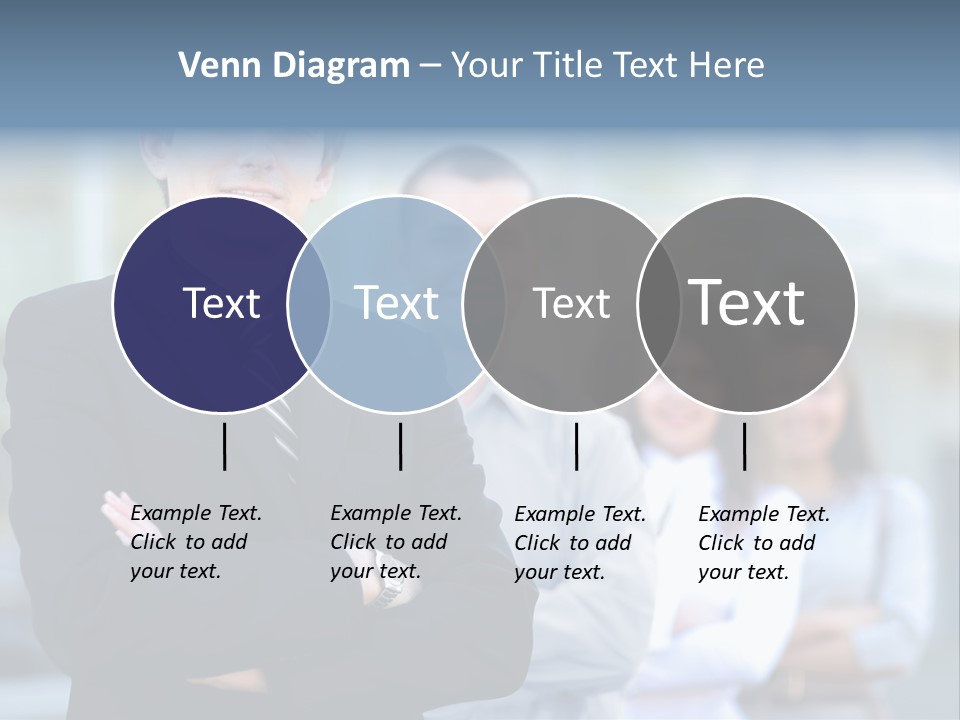 Satisfied Business Team Dedication PowerPoint Template