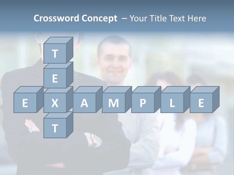 Satisfied Business Team Dedication PowerPoint Template