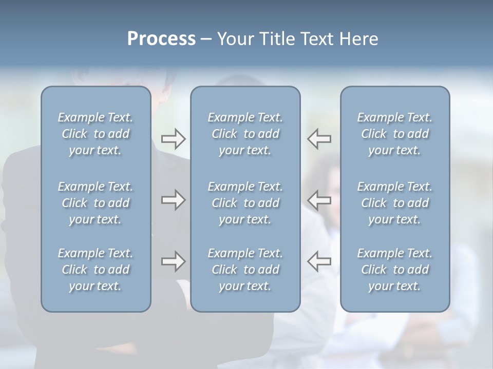 Satisfied Business Team Dedication PowerPoint Template