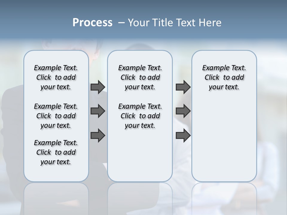 Satisfied Business Team Dedication PowerPoint Template