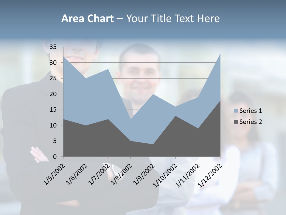 Satisfied Business Team Dedication PowerPoint Template