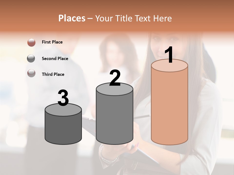 Success Caucasian Successful PowerPoint Template
