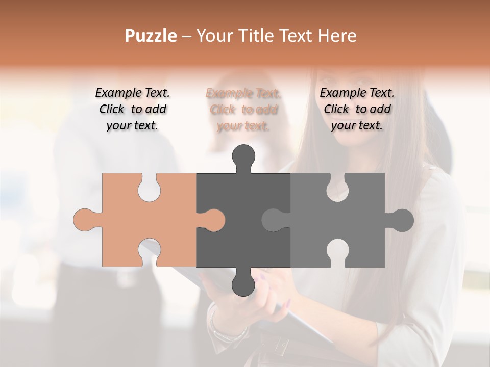 Success Caucasian Successful PowerPoint Template