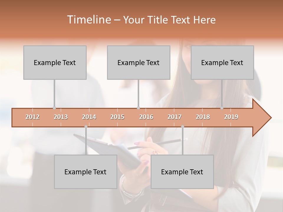 Success Caucasian Successful PowerPoint Template