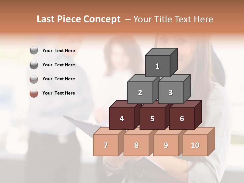 Success Caucasian Successful PowerPoint Template