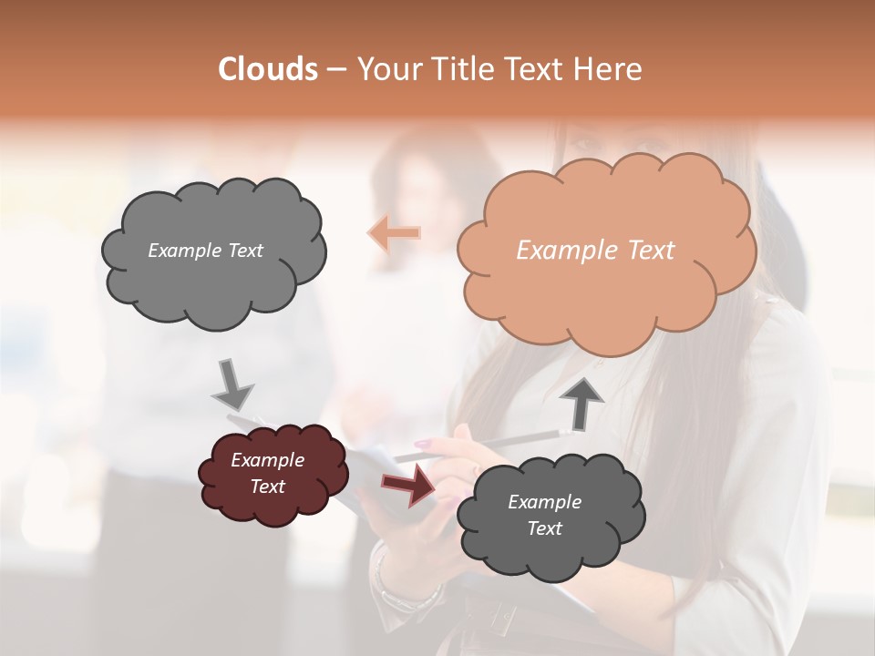 Success Caucasian Successful PowerPoint Template