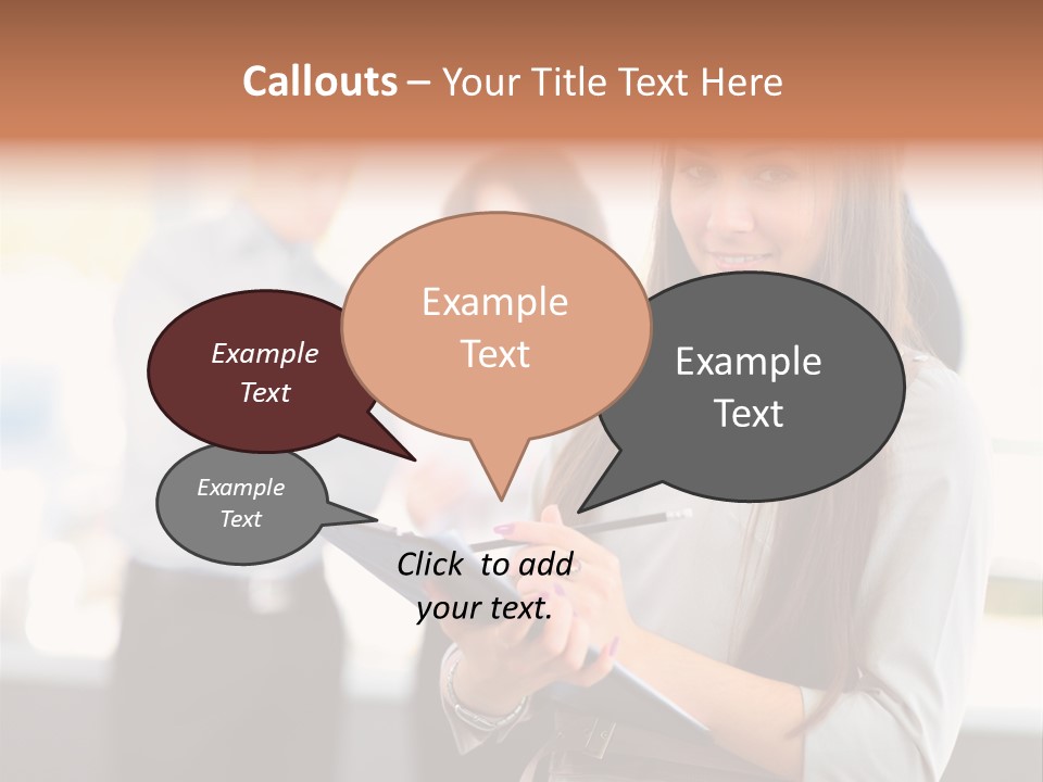 Success Caucasian Successful PowerPoint Template