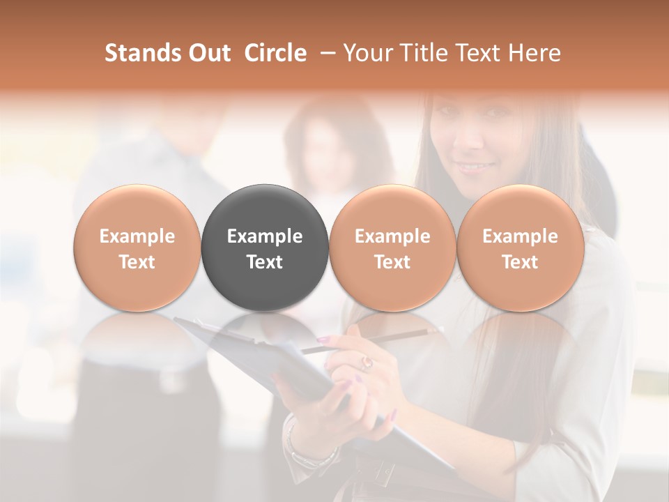 Success Caucasian Successful PowerPoint Template