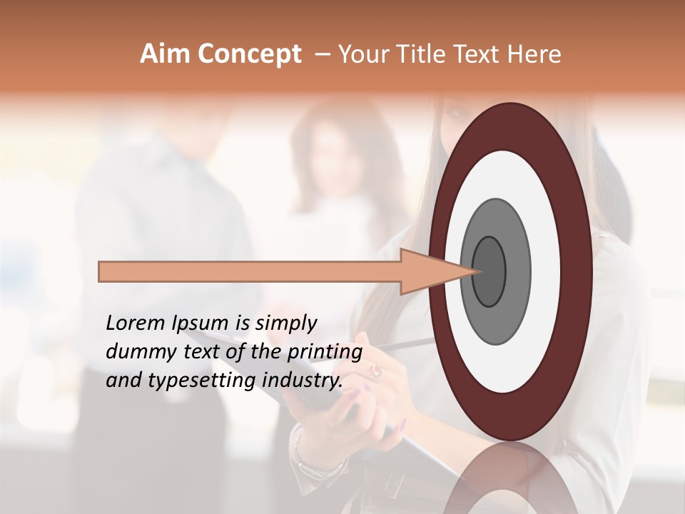 Success Caucasian Successful PowerPoint Template