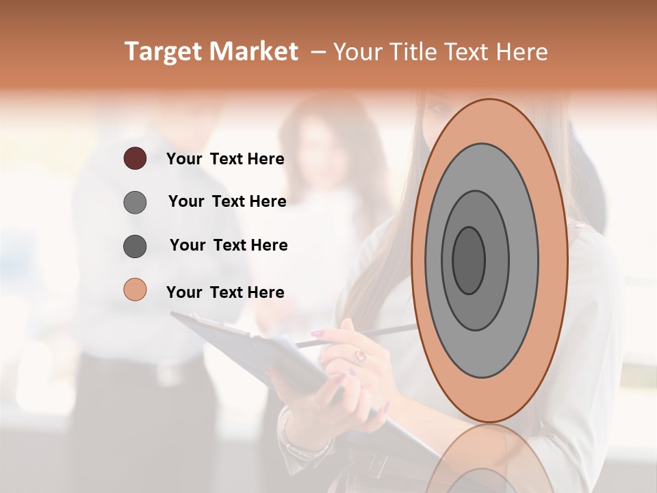 Success Caucasian Successful PowerPoint Template