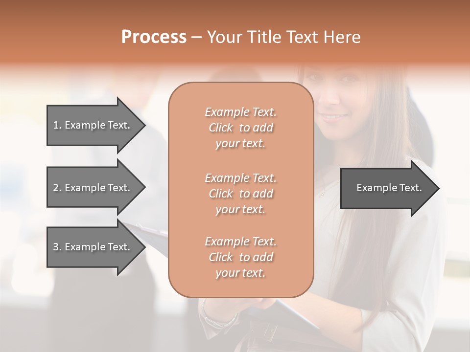 Success Caucasian Successful PowerPoint Template