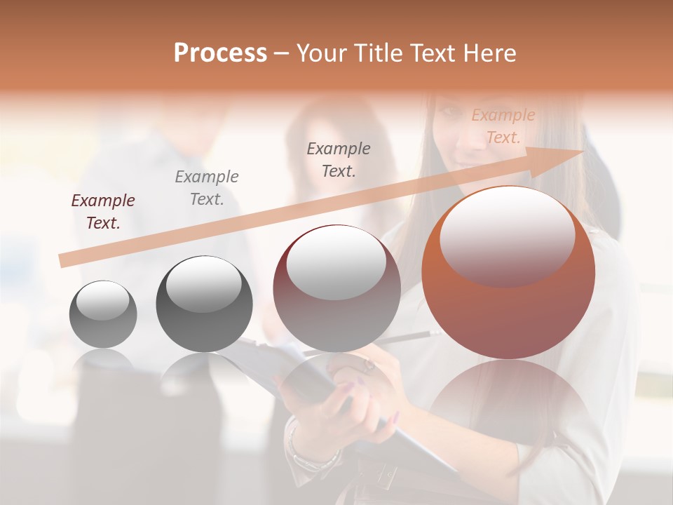 Success Caucasian Successful PowerPoint Template