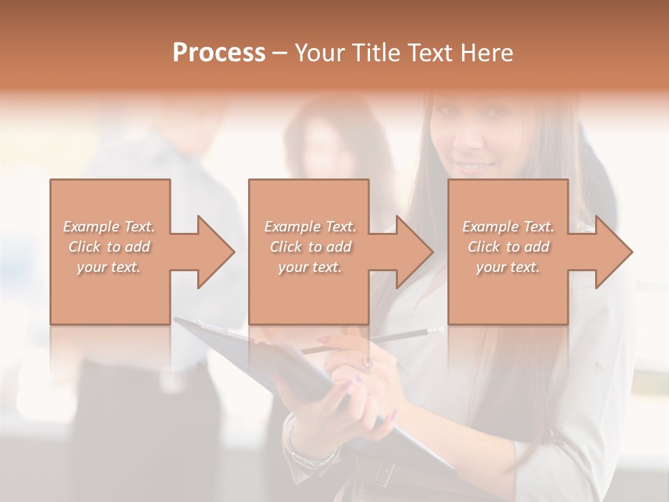 Success Caucasian Successful PowerPoint Template