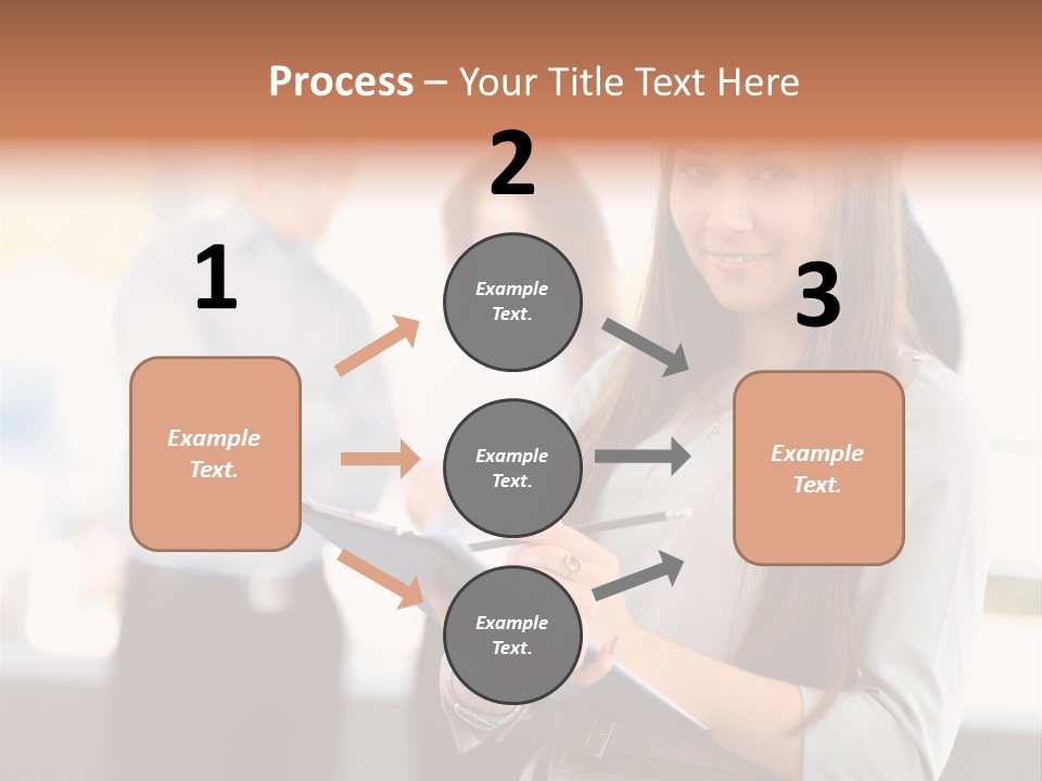 Success Caucasian Successful PowerPoint Template