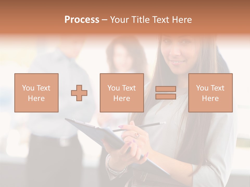 Success Caucasian Successful PowerPoint Template