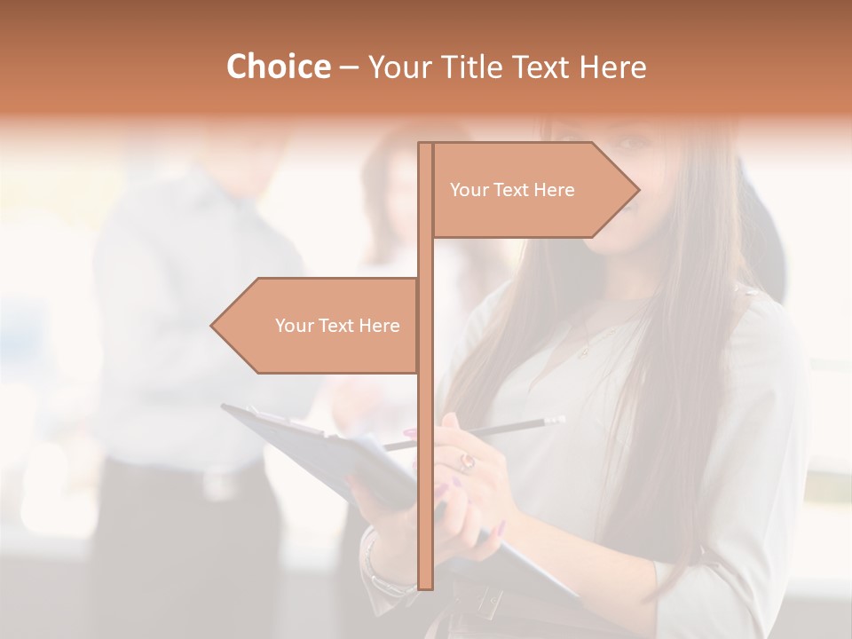 Success Caucasian Successful PowerPoint Template