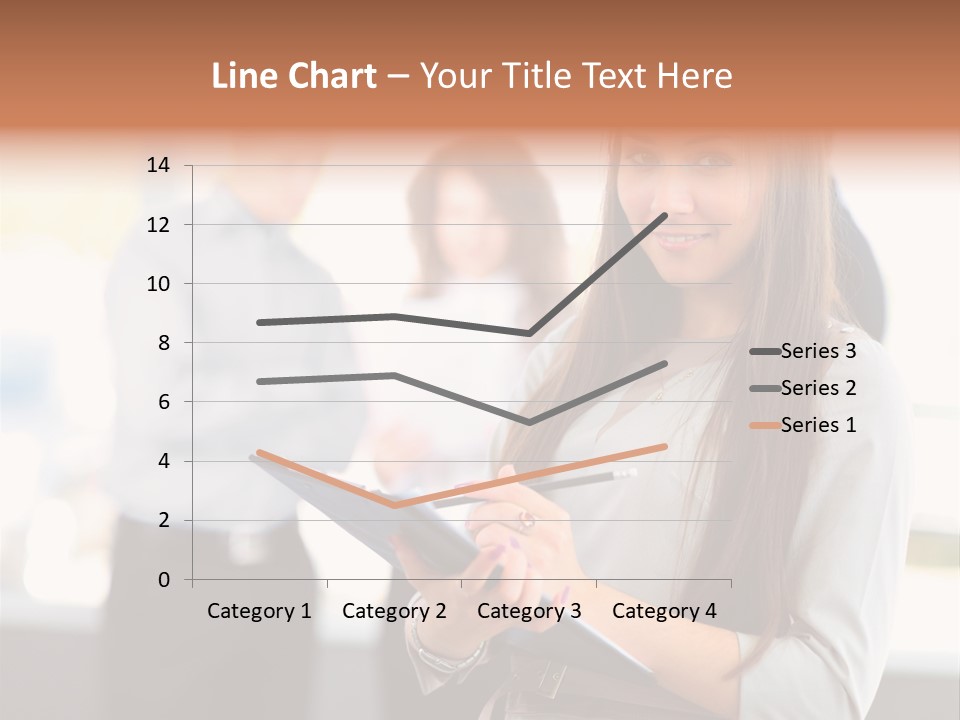 Success Caucasian Successful PowerPoint Template