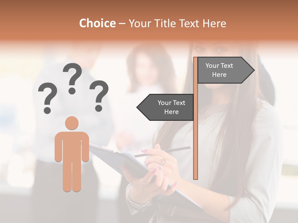 Success Caucasian Successful PowerPoint Template