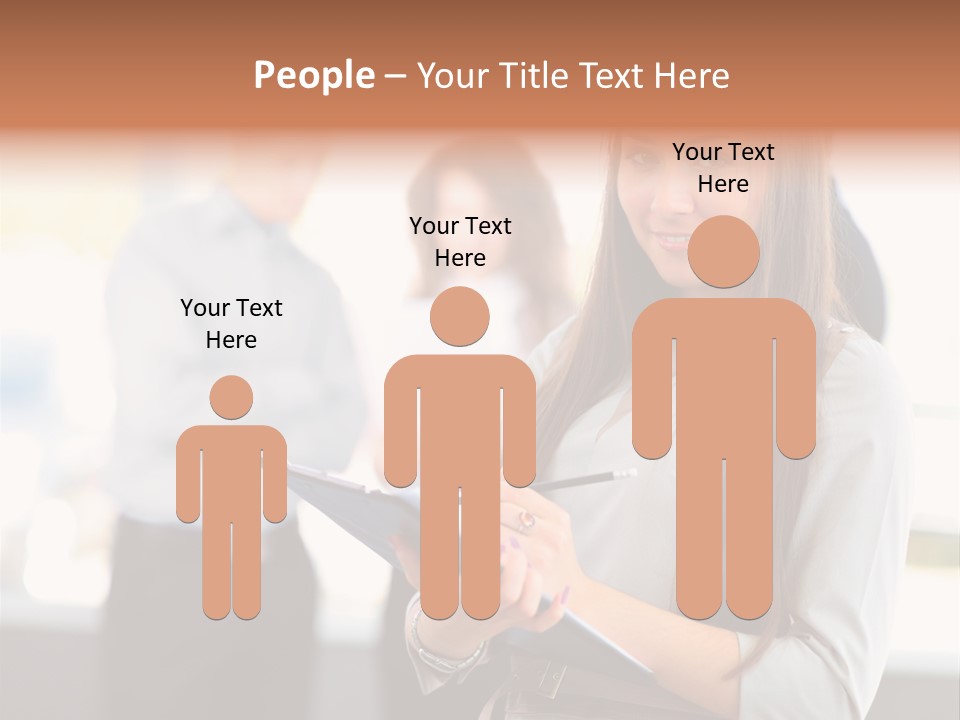 Success Caucasian Successful PowerPoint Template