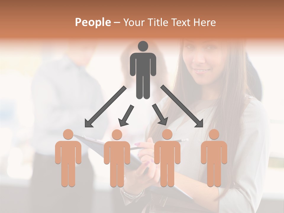 Success Caucasian Successful PowerPoint Template