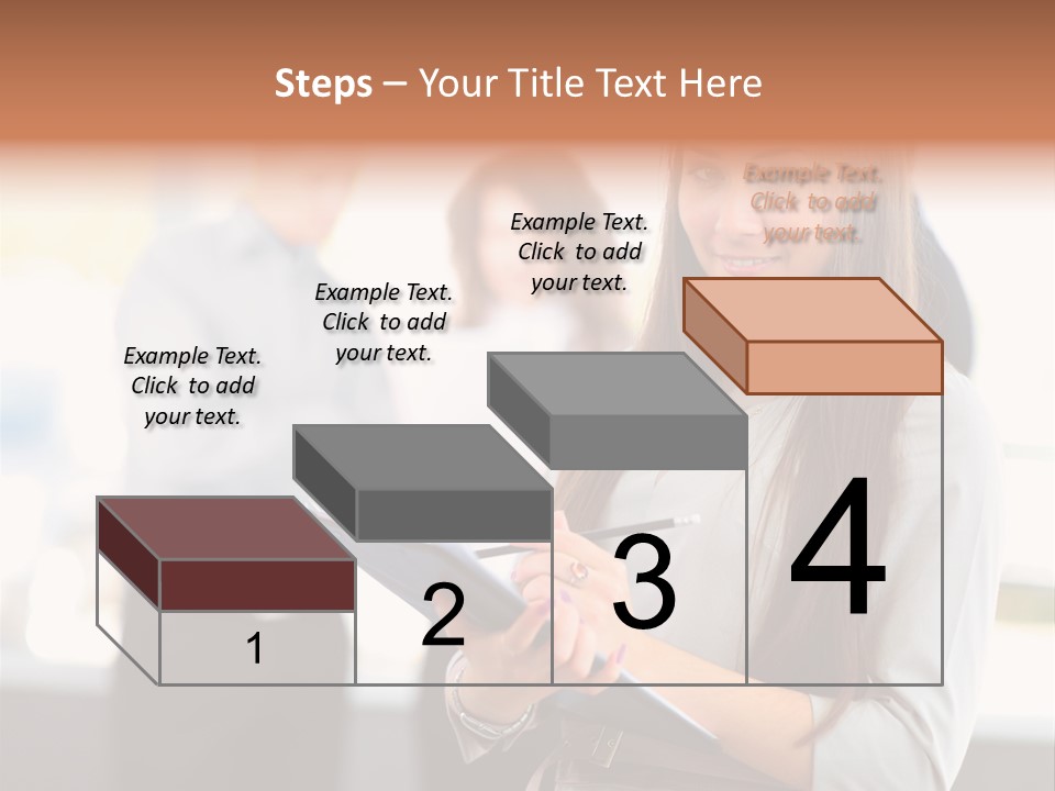 Success Caucasian Successful PowerPoint Template