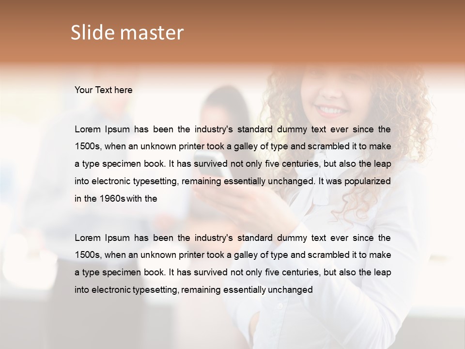 Smile Professional Cheerful PowerPoint Template