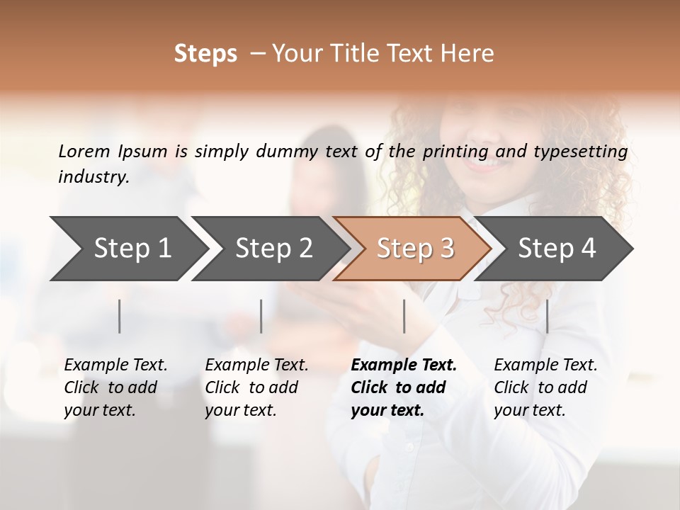 Smile Professional Cheerful PowerPoint Template