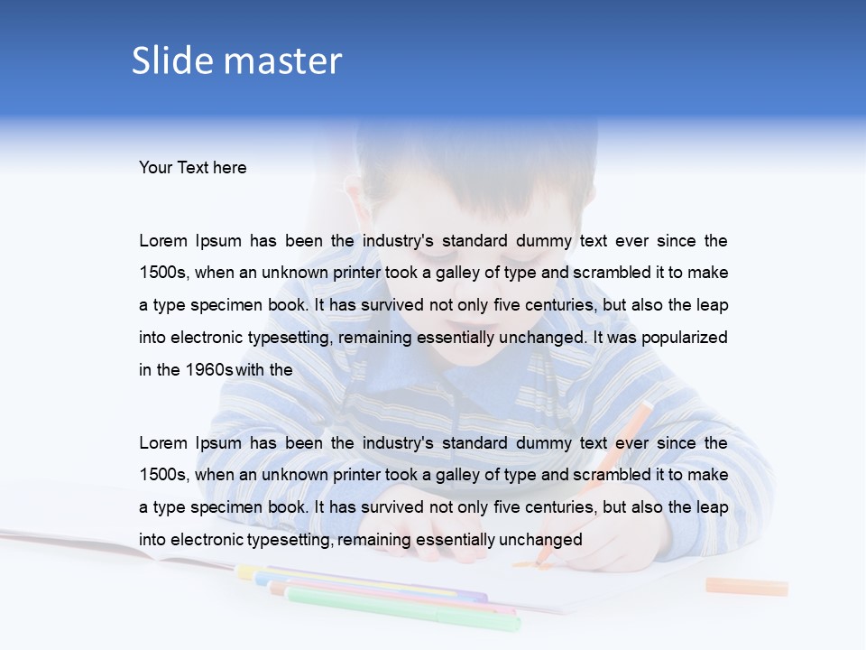 Smart Yellow Little PowerPoint Template