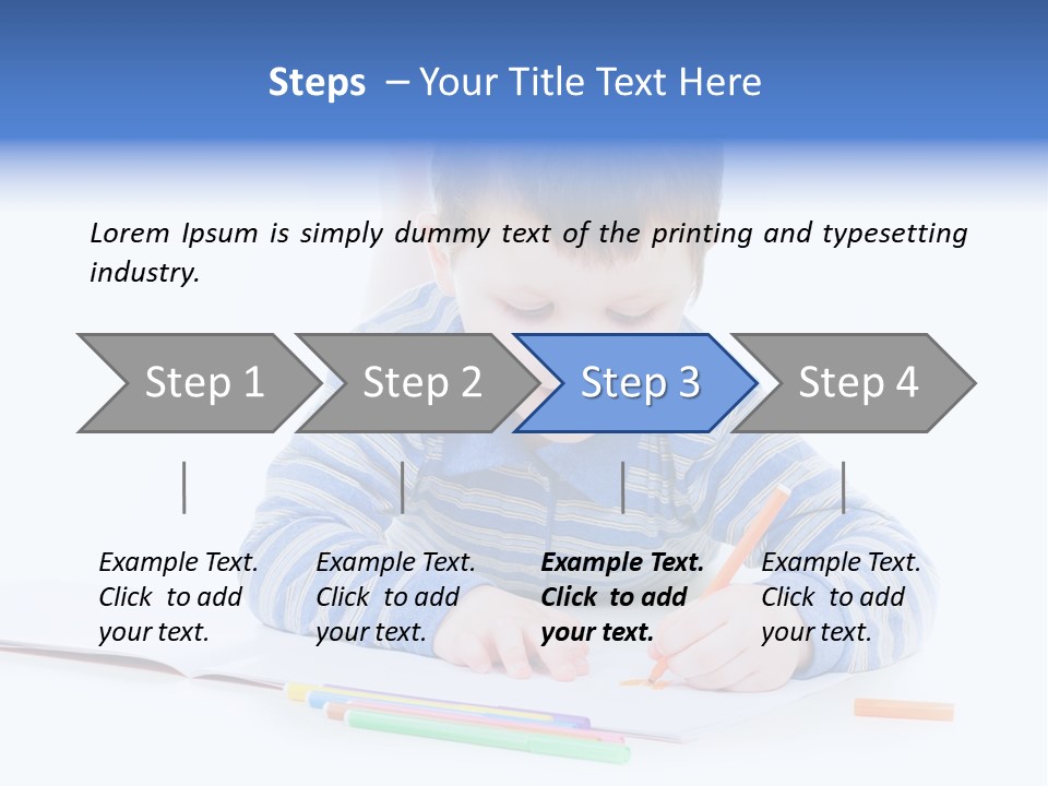 Smart Yellow Little PowerPoint Template