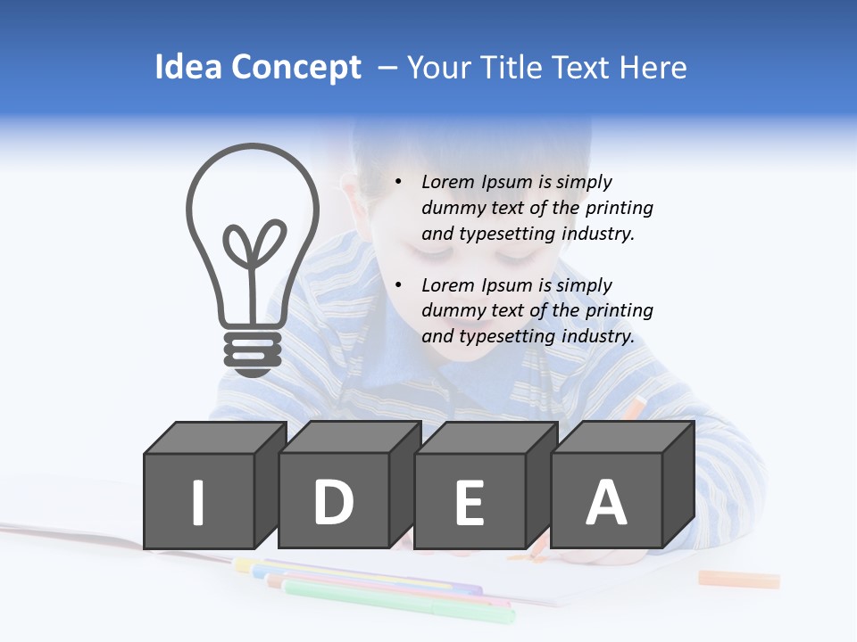 Smart Yellow Little PowerPoint Template