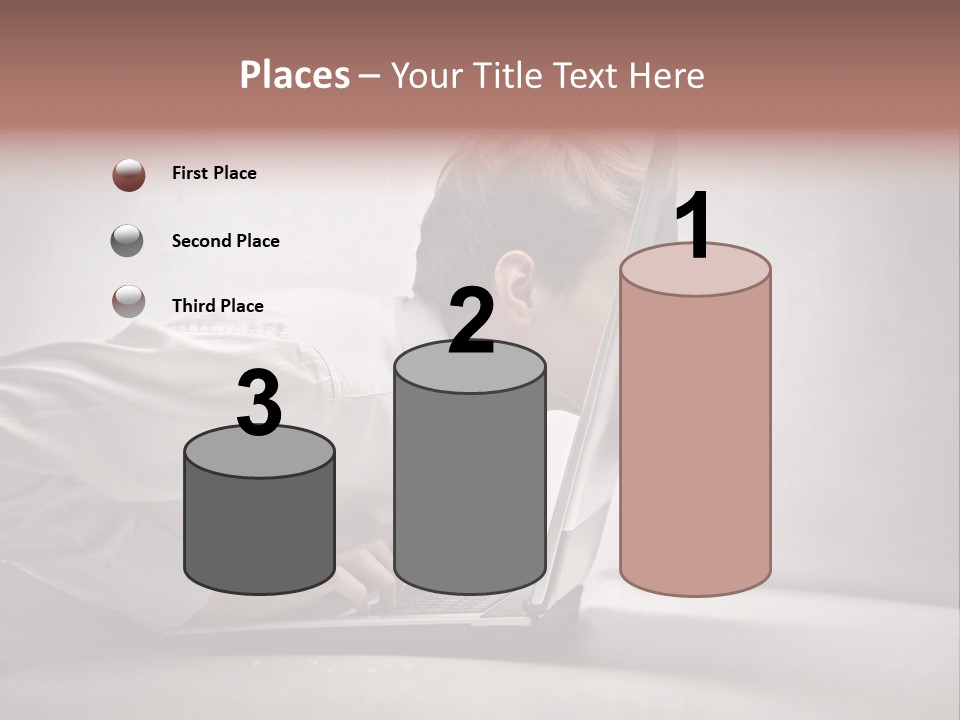 Guy Dimension Entrance PowerPoint Template