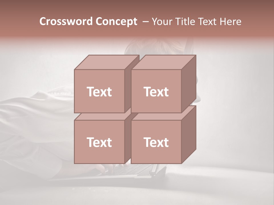 Guy Dimension Entrance PowerPoint Template
