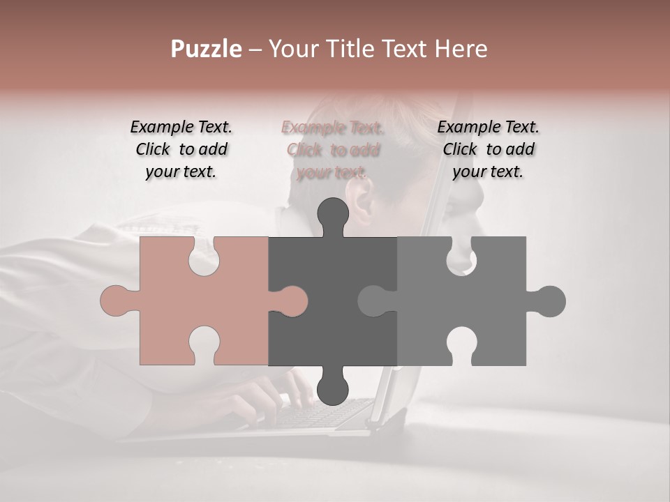 Guy Dimension Entrance PowerPoint Template