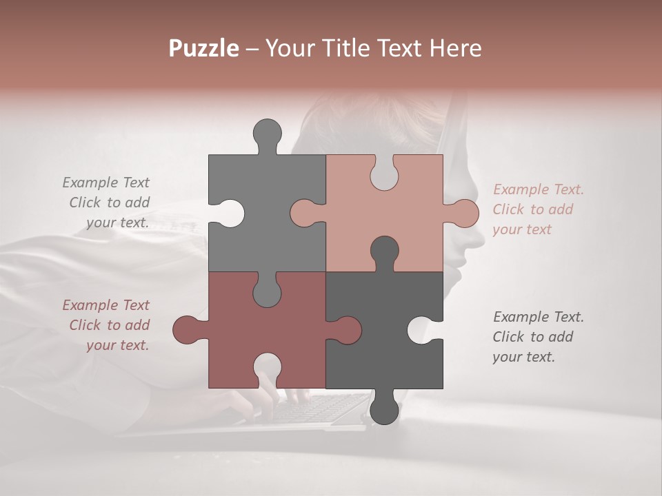 Guy Dimension Entrance PowerPoint Template