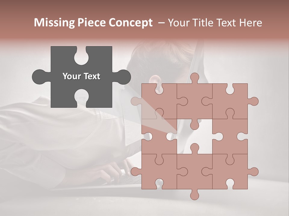 Guy Dimension Entrance PowerPoint Template