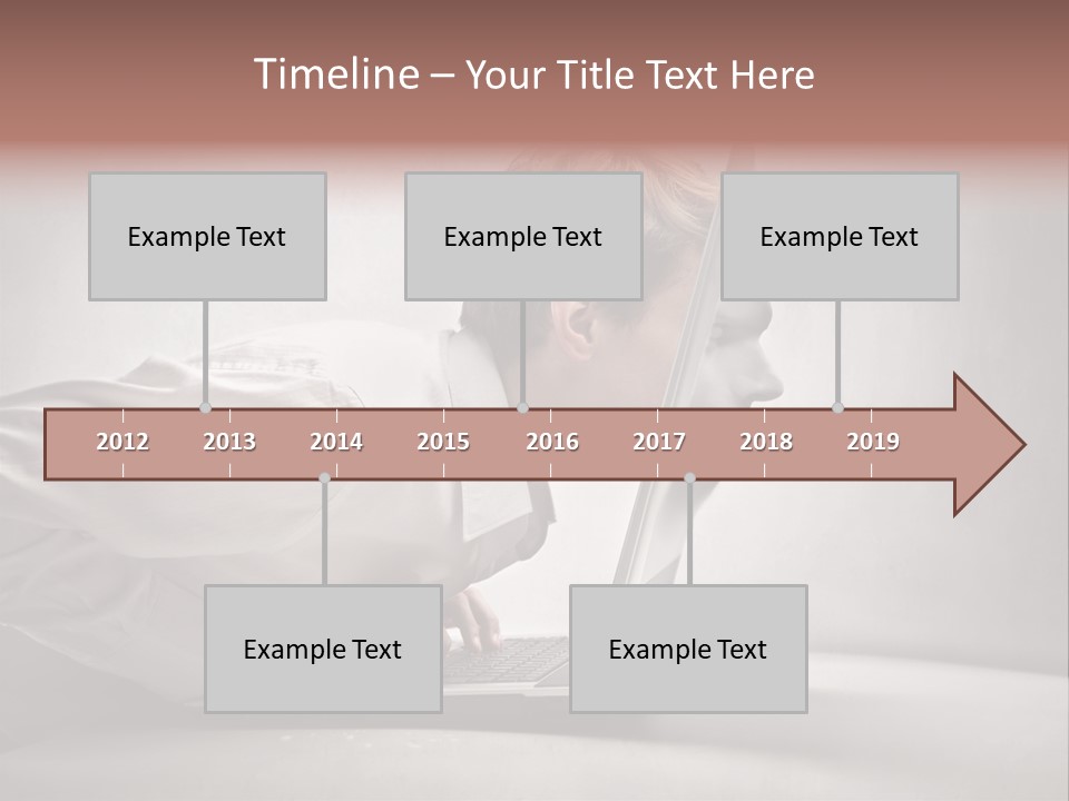 Guy Dimension Entrance PowerPoint Template