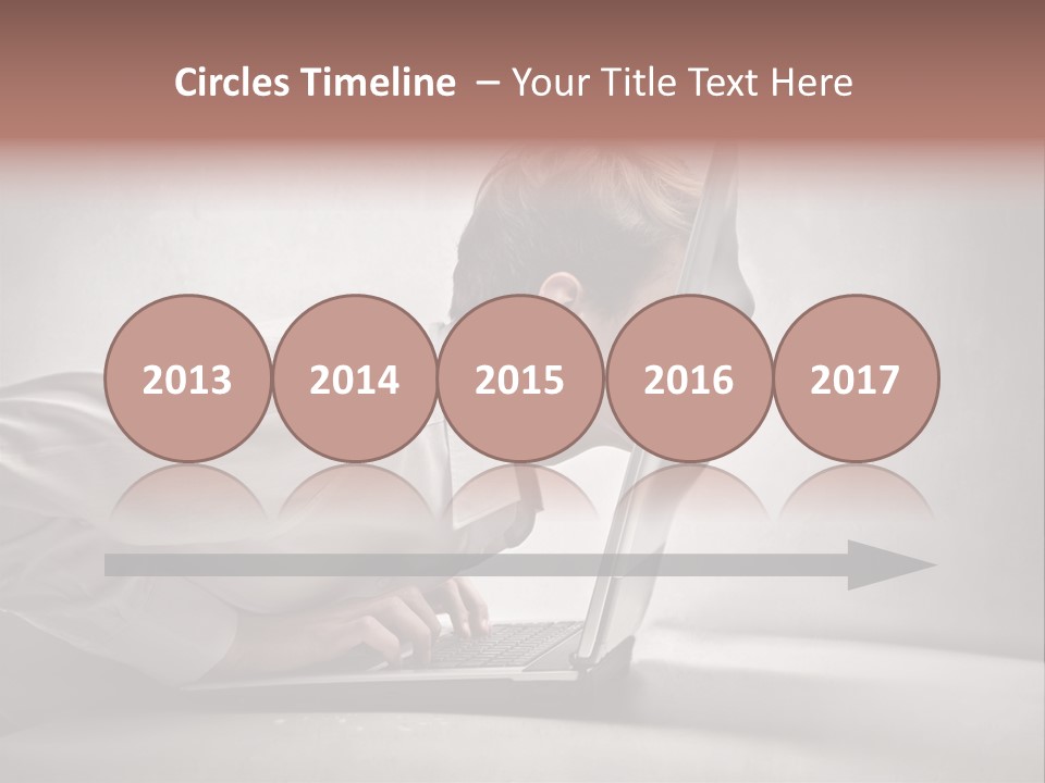 Guy Dimension Entrance PowerPoint Template