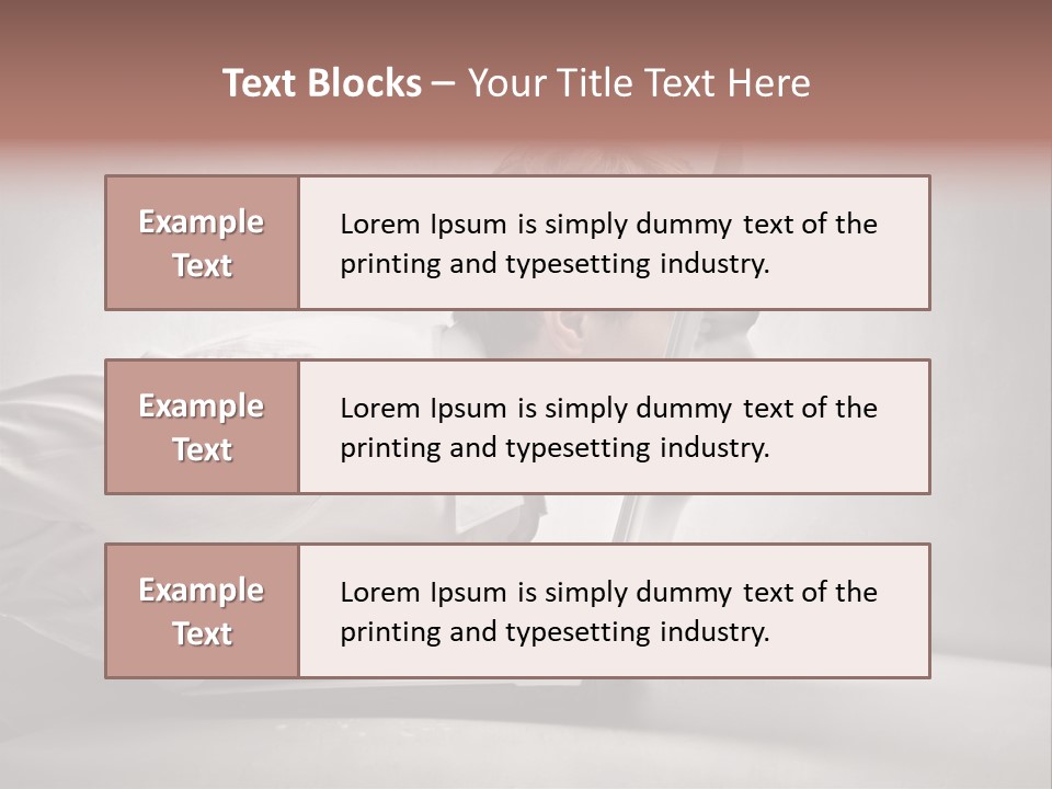 Guy Dimension Entrance PowerPoint Template